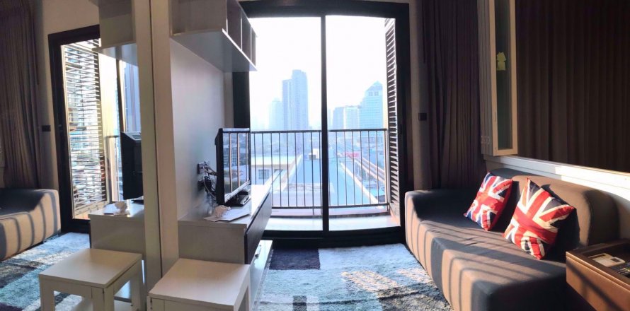Condo à Bangkok, Thaïlande, 1 chambre à Wyne Sukhumvit № 111435