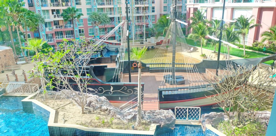 Estudio en el condominio en Jomtien Beach, Pattaya, Tailandia № 209944
