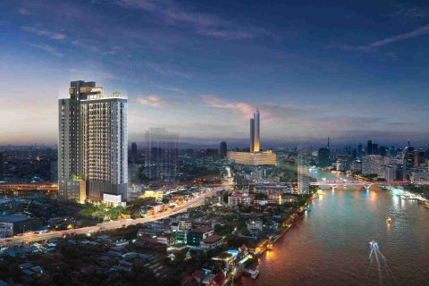Condo in Thonburi, Bangkok, Thailand, 2 bedrooms № 184006