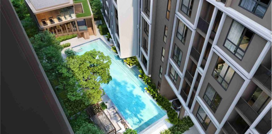 Condominio de 2 dormitorios en Thonburi, Bangkok, Tailandia № 184012