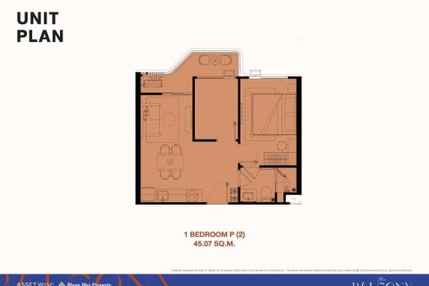 Condominio de 1 dormitorio en Phuket, Tailandia № 156362 - foto 2