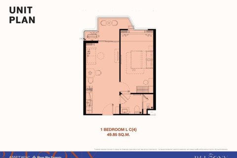 Eigentumswohnung in Phuket, Thailand, 1 Schlafzimmer  № 156362