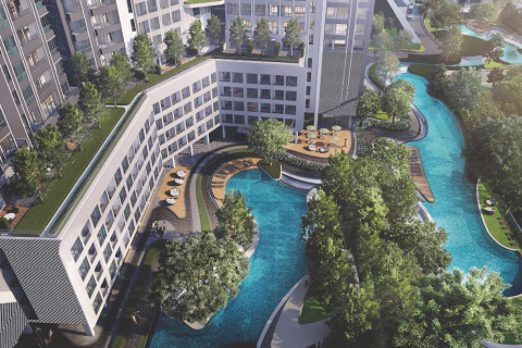Estudio en el condominio en Bangkok, Tailandia № 208620 - foto 3