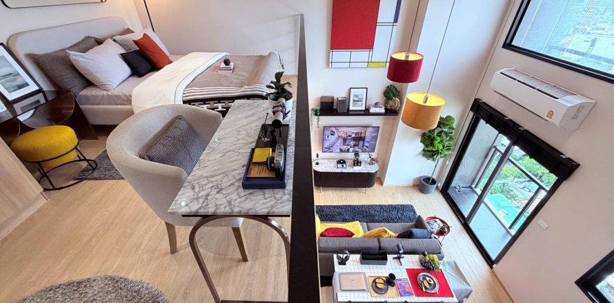 Condominio de 1 dormitorio en Thonburi, Bangkok, Tailandia № 166905