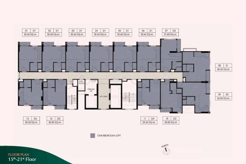 Condominio de 1 dormitorio en Thonburi, Bangkok, Tailandia № 166905 - foto 23