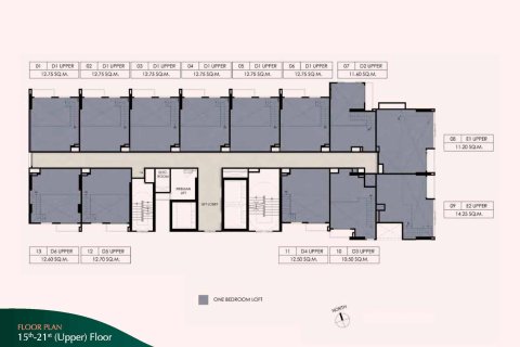 Condominio de 1 dormitorio en Thonburi, Bangkok, Tailandia № 166905 - foto 22
