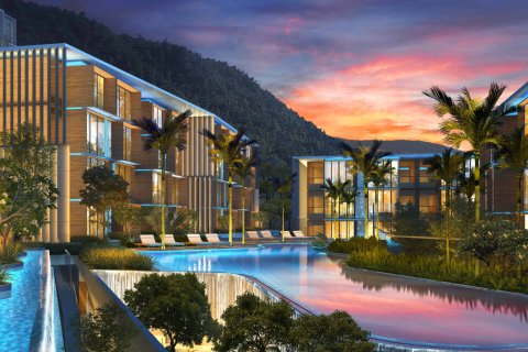 Condominio de 1 dormitorio en Kamala, Tailandia № 166909 - foto 14