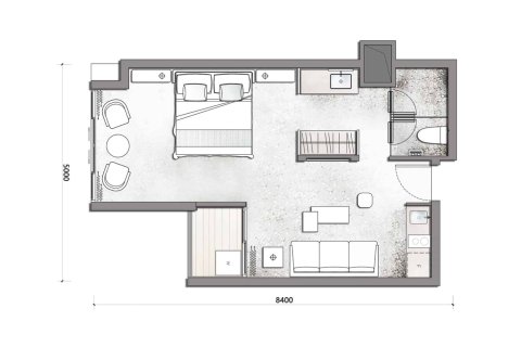 Condominio de 1 dormitorio en Kamala, Tailandia № 166909 - foto 9