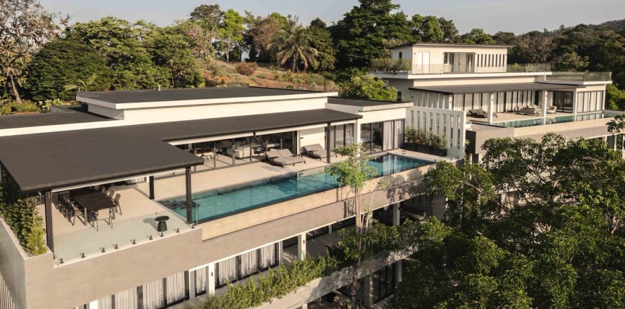 Chalet de 5 dormitorios en Bang Tao, Tailandia № 74452