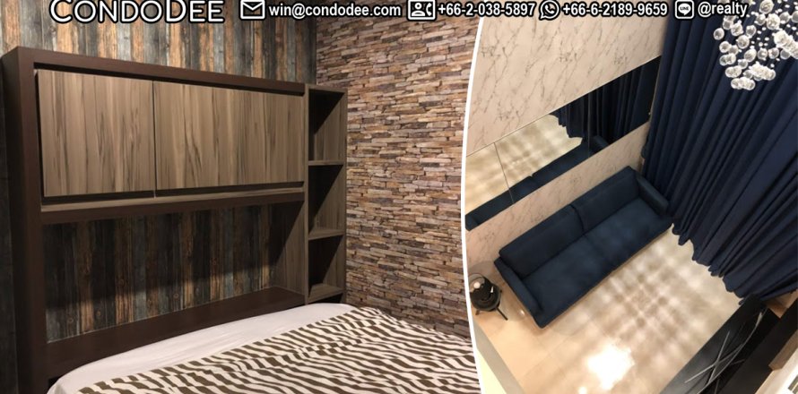 Condominio de 2 dormitorios en Watthana, Bangkok, Tailandia № 200587