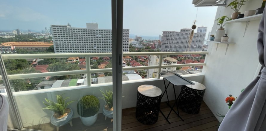Estudio en el condominio en Jomtien Beach, Pattaya, Tailandia № 204367