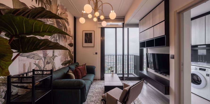 Duplex à The Line Sukhumvit 101, Bangkok, Thaïlande 1 chambre № 111362