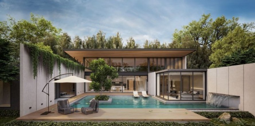 Chalet de 3 dormitorios en Bang Tao, Tailandia № 191110