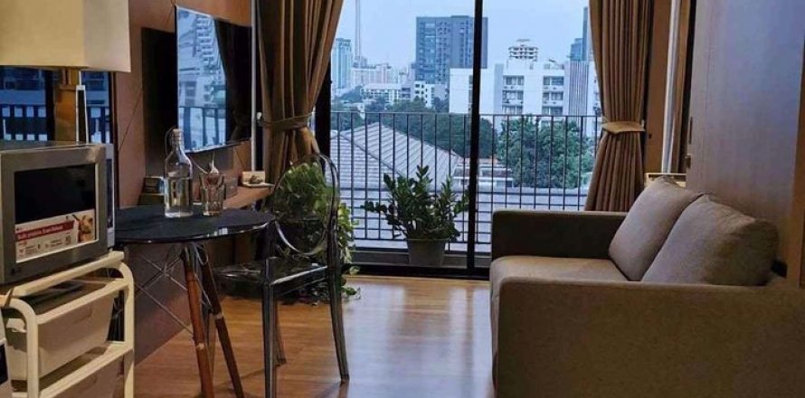 Condominio de 1 dormitorio en Phaya Thai, Bangkok, Tailandia № 48010