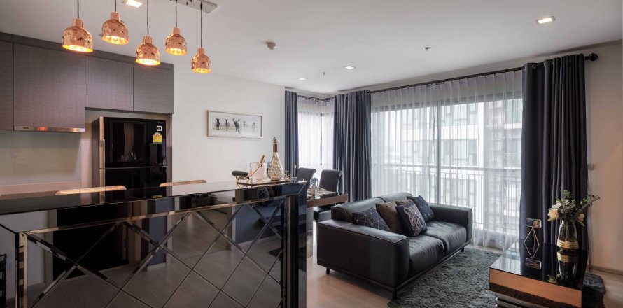 Condo à Bangkok, Thaïlande, 2 chambres № 143271