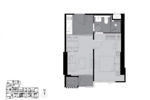 Eigentumswohnung in Bangkok, Thailand, 1 Schlafzimmer № 143273 - Foto 11
