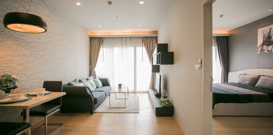 Condominio de 1 dormitorio en Bangkok, Tailandia № 143275