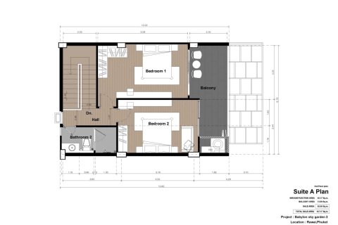 Condominio de 2 dormitorios en Rawai, Tailandia № 166065 - foto 17