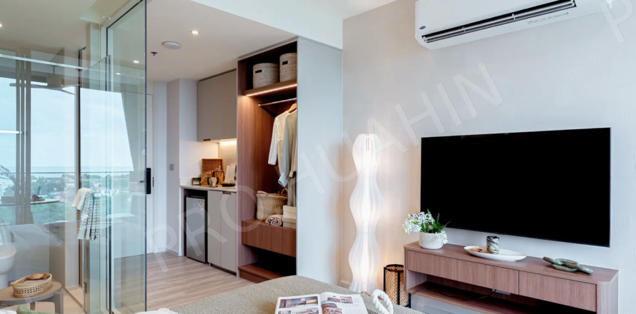 Apartamento de 1 dormitorio en Hua Hin, Tailandia № 194879