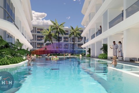 Estudio en el condominio en Ko Samui, Tailandia № 179890 - foto 2