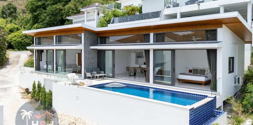 Villa sur Chaweng Beach, Ko Samui, Thaïlande 3 chambres № 179891