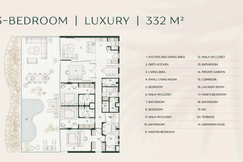 Condominio de 3 dormitorios en Layan Beach, Tailandia № 165742 - foto 9