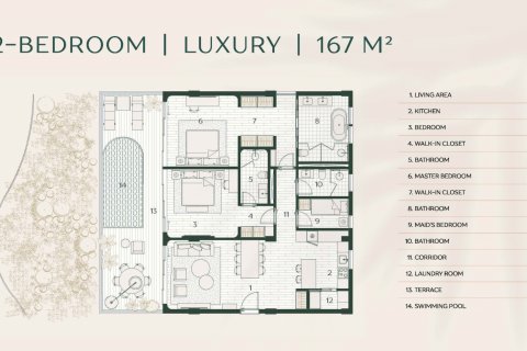 Condominio de 2 dormitorios en Layan Beach, Tailandia № 165743 - foto 8