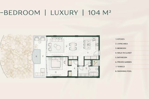 Condo on Layan Beach, Thailand, 1 bedroom № 165744 - photo 8