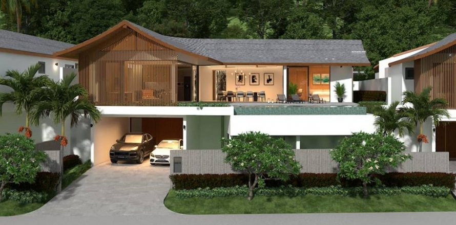 Chalet de 3 dormitorios en Surat Thani, Tailandia № 119165