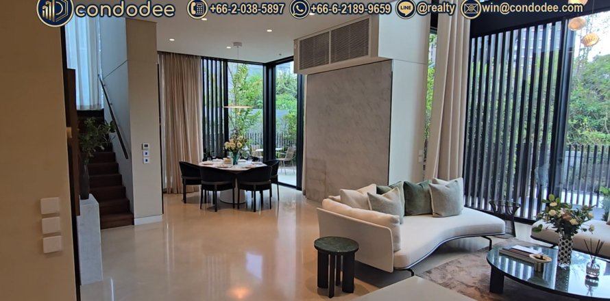 Condo à Bangkok, Thaïlande, 3 chambres № 167104