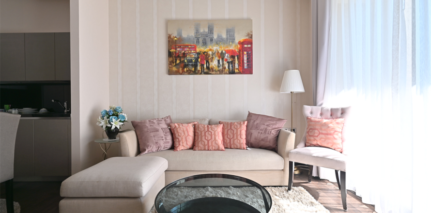 Condominio de 1 dormitorio en Bangkok, Tailandia № 185793