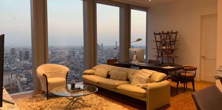 Condo à Bang Rak, Bangkok, Thaïlande, 2 chambres  № 47510