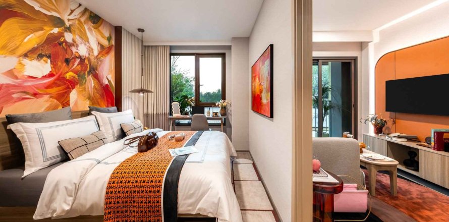 Apartamento de 1 dormitorio en The Base Ratchada 19, Bangkok, Tailandia № 169693