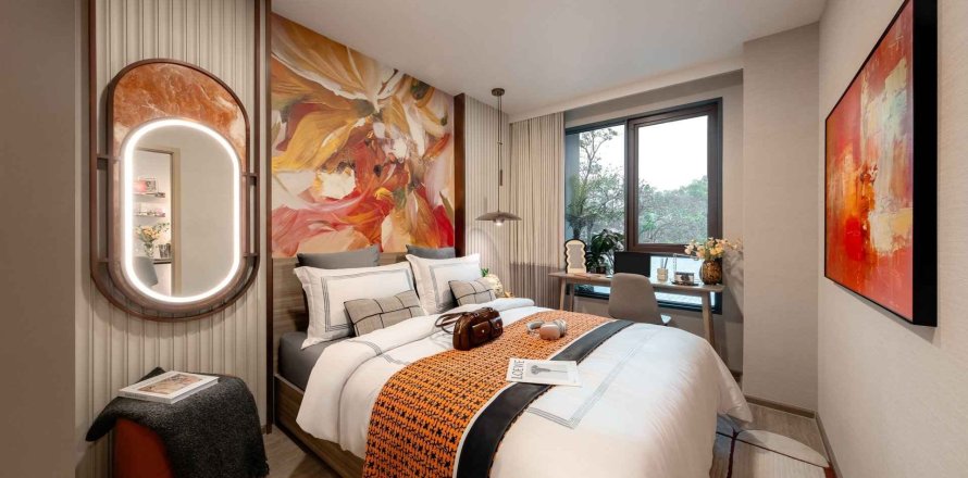Apartamento de 1 dormitorio en The Base Ratchada 19, Bangkok, Tailandia № 169694