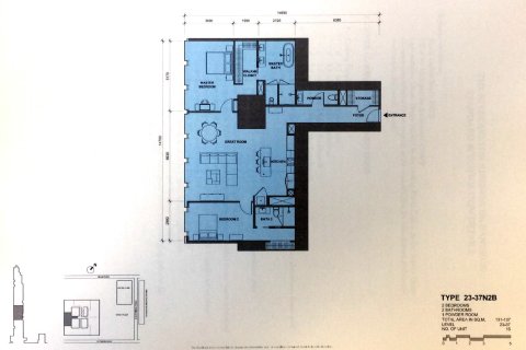 Condo in Sathon, Bangkok, Thailand, 2 bedrooms  № 201131 - photo 11