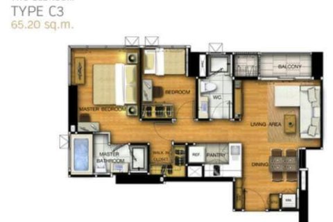 Condominio de 2 dormitorios en Bangkok, Tailandia № 143886 - foto 10