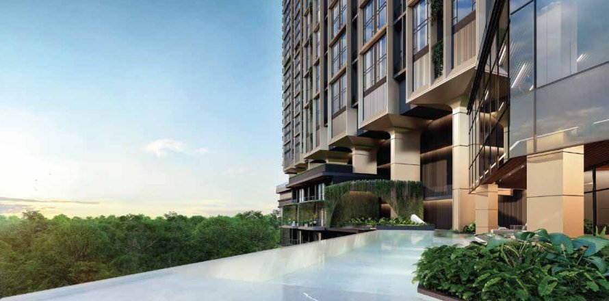 Condominio de 4 dormitorios en Bangkok, Tailandia № 165912