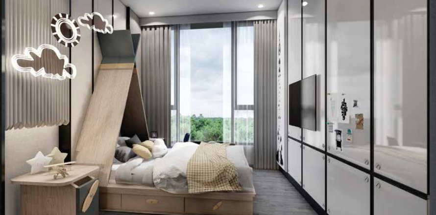 Condominio de 1 dormitorio en Bangkok, Tailandia № 165910