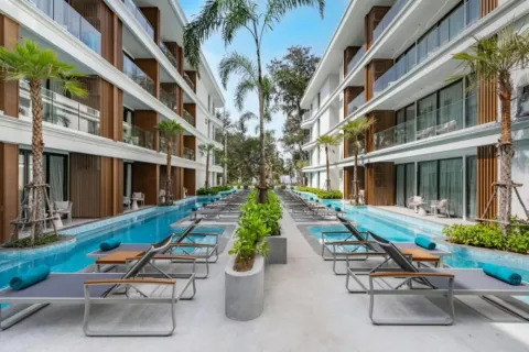 Wohnung in Phuket, Thailand 1 Schlafzimmer № 135273 - Foto 8