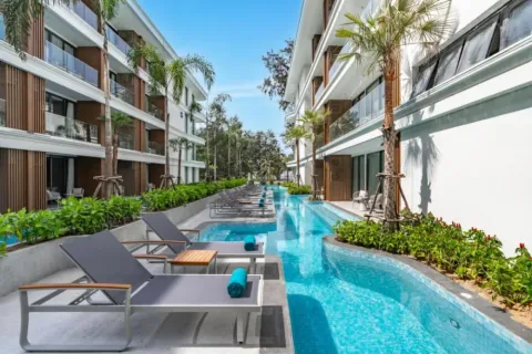 Wohnung in Phuket, Thailand 1 Schlafzimmer № 135273 - Foto 9