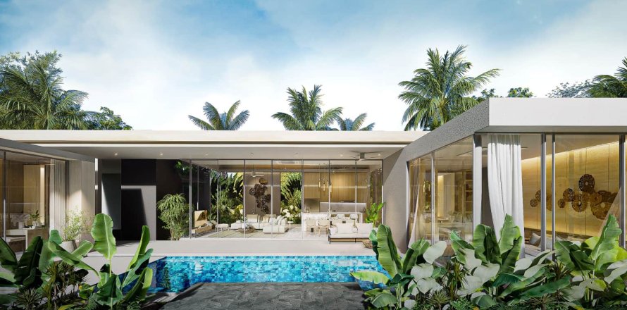 Chalet de 3 dormitorios en Nai Yang, Tailandia № 166013