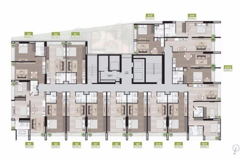 Condominio de 2 dormitorios en Bang Rak, Bangkok, Tailandia № 47758 - foto 28
