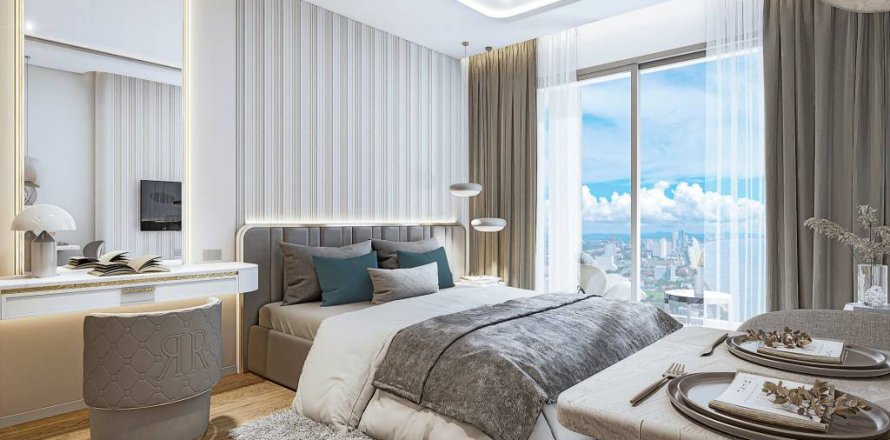 Estudio en el condominio en Pattaya, Tailandia № 144518
