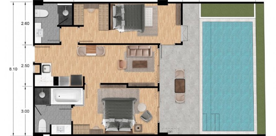 Off-Plan Rawayana Beachfront Village in Phuket, Thailand № 54289 - Foto 1