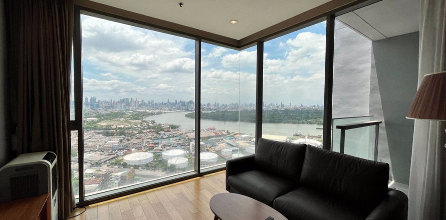 Condo à Yan Nawa, Bangkok, Thaïlande, 2 chambres  № 47752