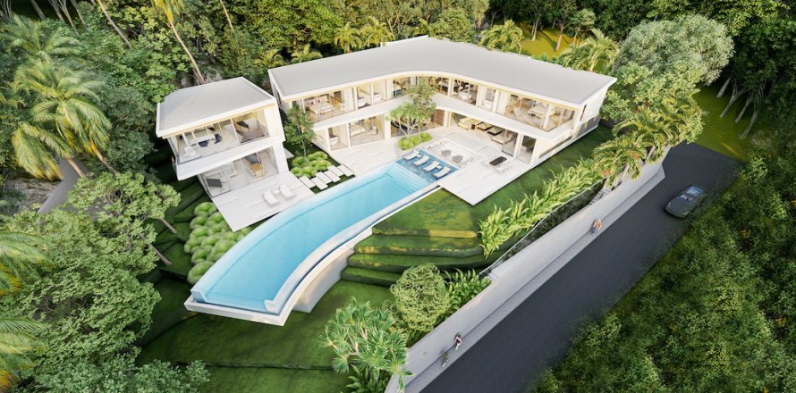 Haus in Phuket, Thailand 6 Schlafzimmer № 65579