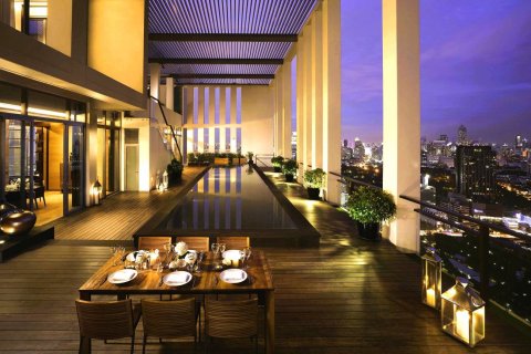 Penthouse in Bangkok, Thailand 4 Schlafzimmer № 180766 - Foto 3