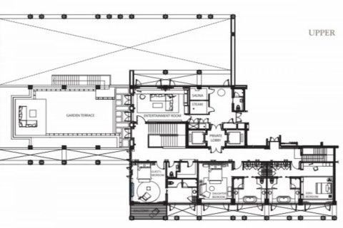 Penthouse in Bangkok, Thailand 4 Schlafzimmer № 180766 - Foto 29