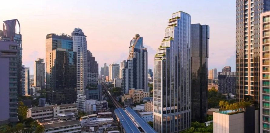 Ático de 4 dormitorios en Bangkok, Tailandia № 180768