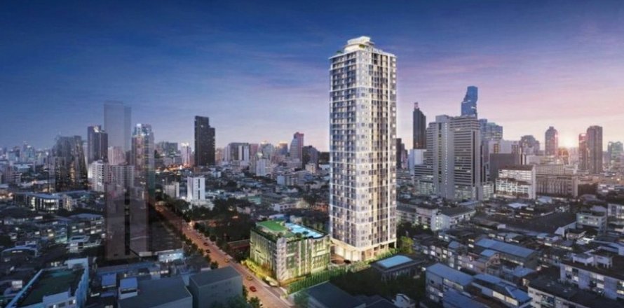 Sobre plano Supalai Premier Si Phraya - Samyan en Bangkok, Tailandia № 63292